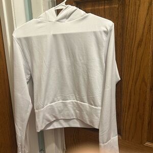 White Bella Seamless Hoodie.